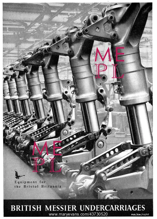 : British Messier Landing Gear & Hydraulic Components : British Messier Landing Gear & Hydraulic Components