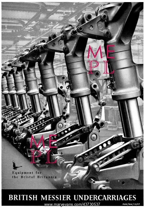 : British Messier Landing Gear & Hydraulic Components : British Messier Landing Gear & Hydraulic Components