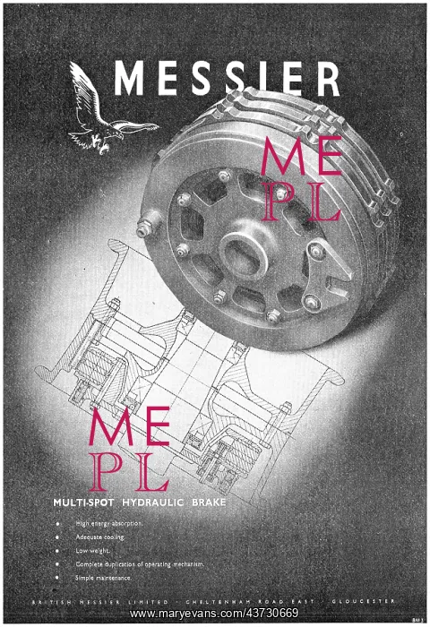 : British Messier Landing Gear & Hydraulic Components : British Messier Landing Gear & Hydraulic Components