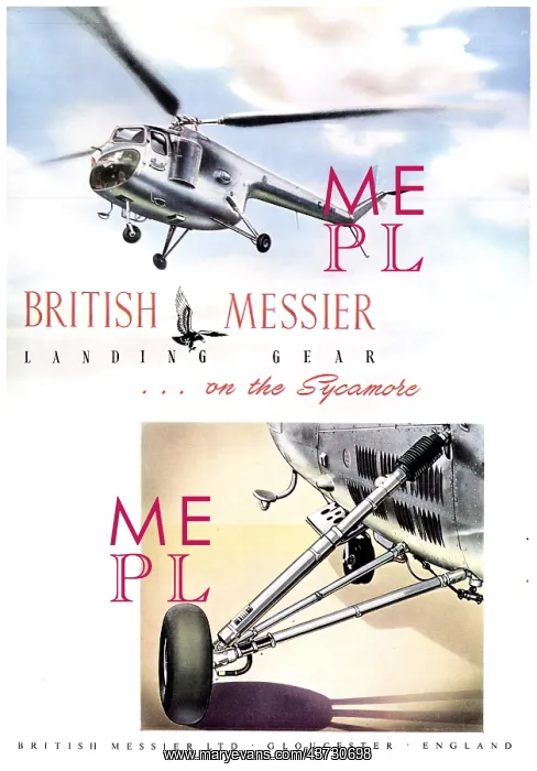 : British Messier Landing Gear & Hydraulic Components : British Messier Landing Gear & Hydraulic Components
