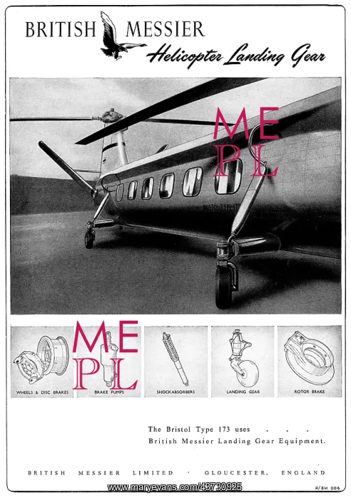: British Messier Landing Gear & Hydraulic Components : British Messier Landing Gear & Hydraulic Components