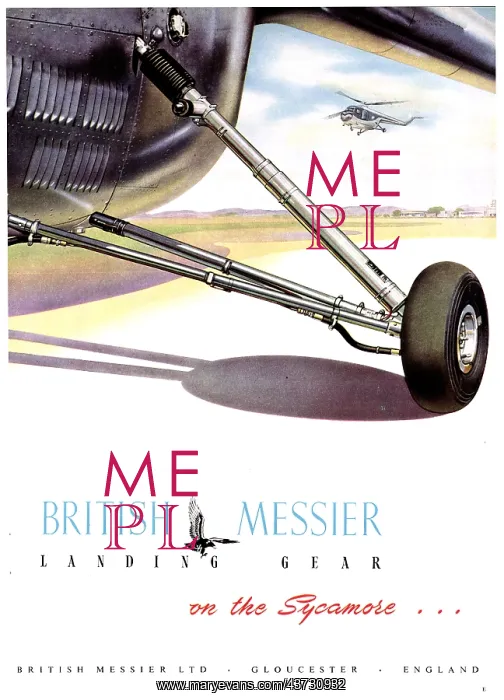 : British Messier Landing Gear & Hydraulic Components : British Messier Landing Gear & Hydraulic Components