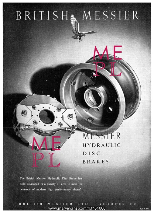 : British Messier Landing Gear & Hydraulic Components : British Messier Landing Gear & Hydraulic Components