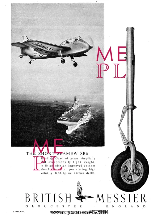 : British Messier Landing Gear & Hydraulic Components : British Messier Landing Gear & Hydraulic Components