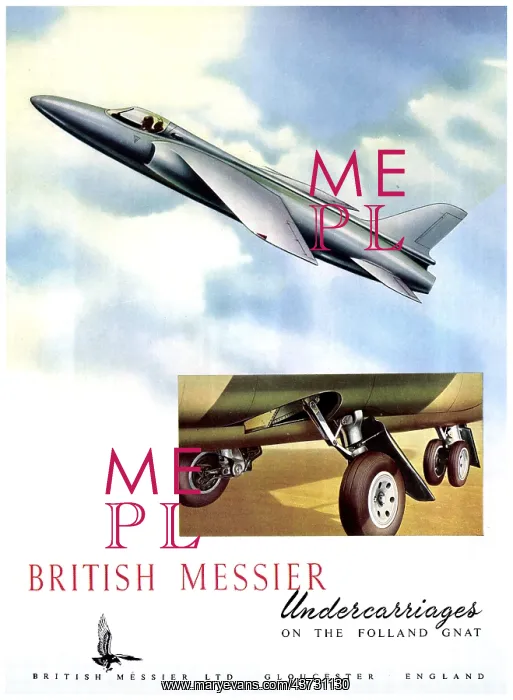 : British Messier Landing Gear & Hydraulic Components : British Messier Landing Gear & Hydraulic Components