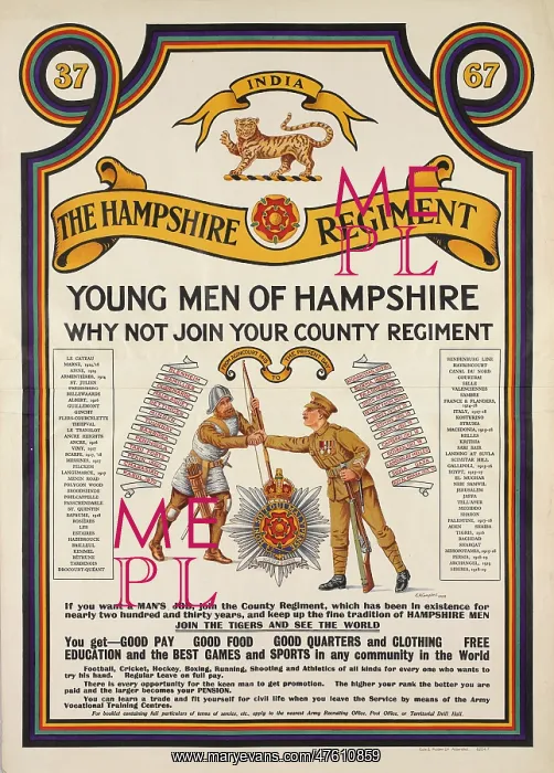 : British Military Poster - Inter-war period : British Military Poster - Inter-war period