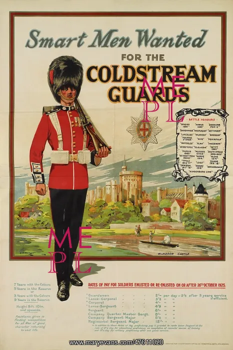 : British Military Poster - Inter-war period : British Military Poster - Inter-war period