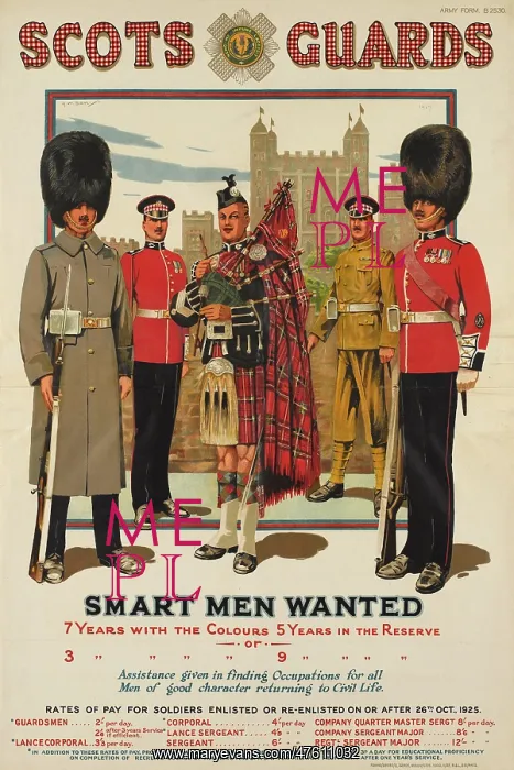 : British Military Poster - Inter-war period : British Military Poster - Inter-war period