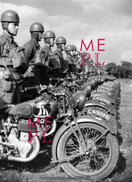 : British motorcycle units preparing for operation Sea Lion : British motorcycle units preparing for operation Sea Lion