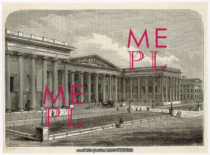 : BRITISH MUSEUM 1850 : BRITISH MUSEUM 1850