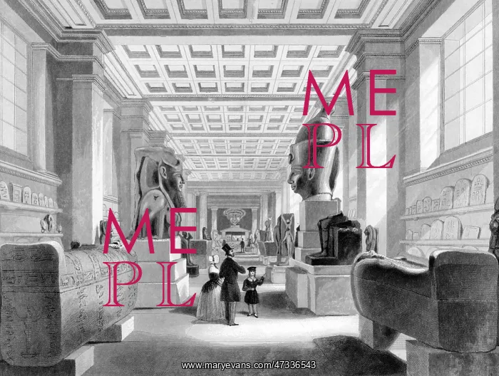 : British Museum - Egyptian Room : British Museum - Egyptian Room