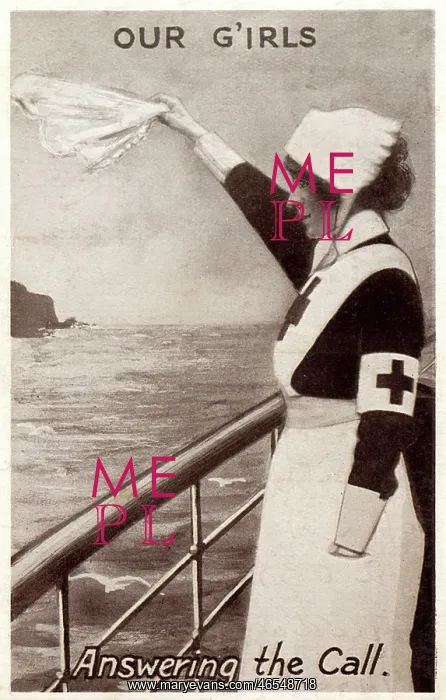 : British Nurse off to the Western Front : British Nurse off to the Western Front