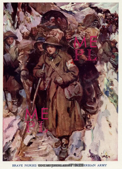 : British Nurses Retreat with the Serbian Army : British Nurses Retreat with the Serbian Army