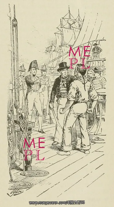 : British officers impressing a seaman after ? : British officers impressing a seaman after ?