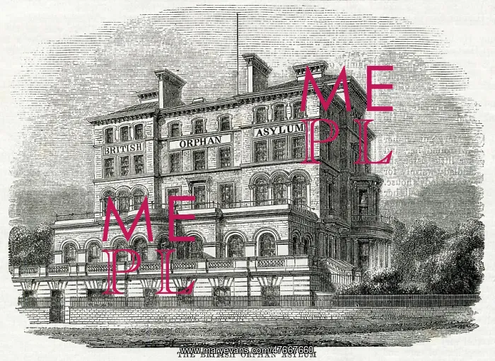 : British Orphan Asylum, Slough 1865 : British Orphan Asylum, Slough 1865