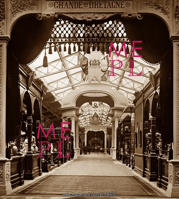  : British Pavilion, 1899 Exposition Universelle, Paris, France
