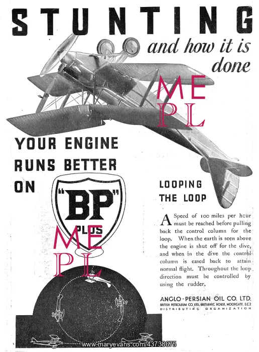 : British Petroleum BP - Stunting: Looping The Loop : British Petroleum BP - Stunting: Looping The Loop