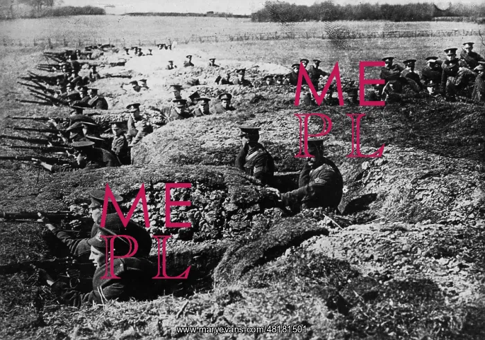 : British positions at Neuve Chapelle, 1915 : British positions at Neuve Chapelle, 1915