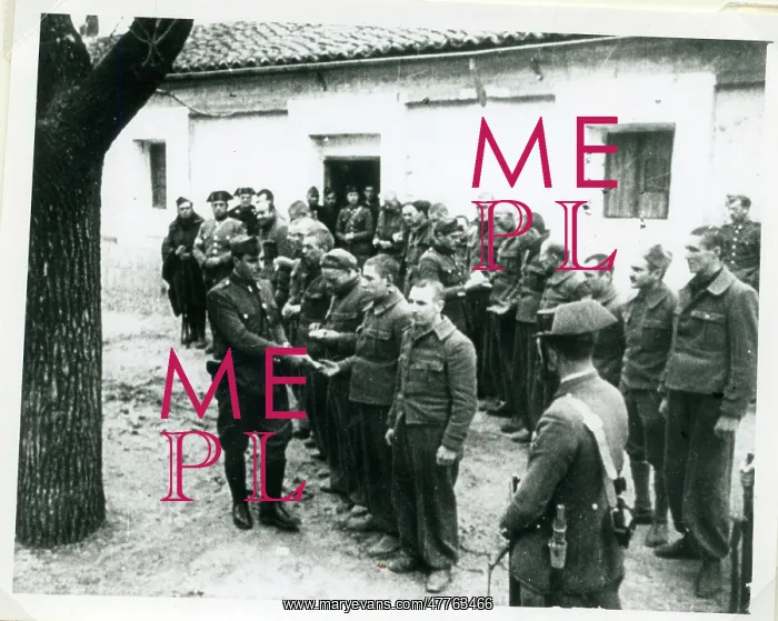: British Prisoners captured at Jarama : British Prisoners captured at Jarama