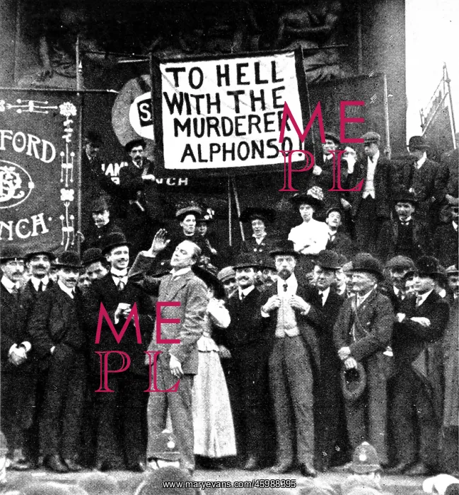 : British protest to the Ferrer trial : British protest to the Ferrer trial