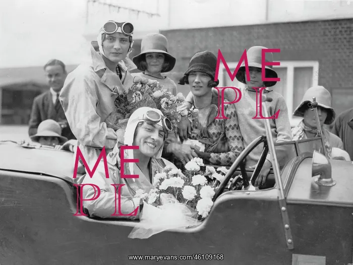 : The British racing driver Violette Cordery : The British racing driver Violette Cordery