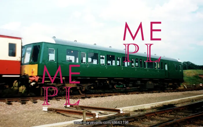: British Rail Class 121 DMU W55033 : British Rail Class 121 DMU W55033