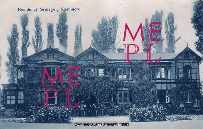 : British Residency, Srinagar, Kashmir, India : British Residency, Srinagar, Kashmir, India