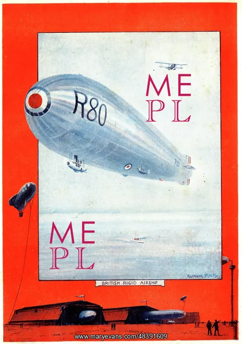  : British Rigid Airship R80