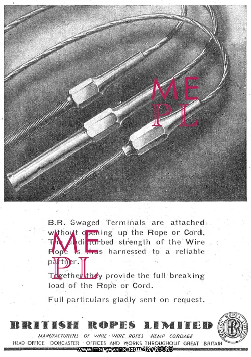 : British Ropes Swaged Terminals : British Ropes Swaged Terminals