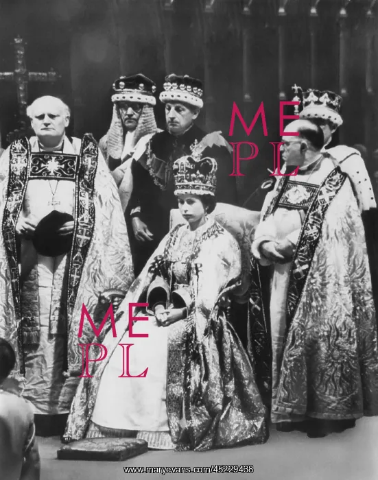 : British Royalty. Front row, from left: Bishop ? : British Royalty. Front row, from left: Bishop ?