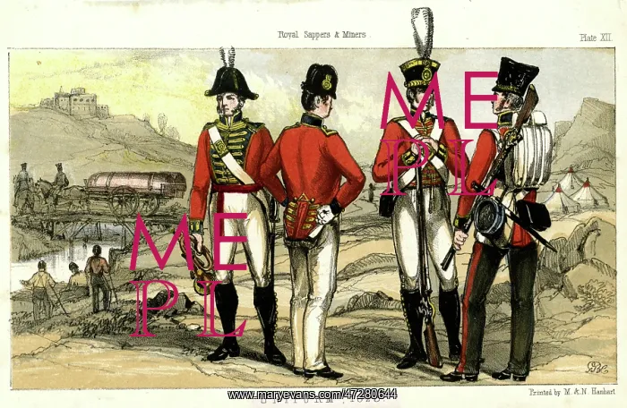  : BRITISH SAPPERS 1823