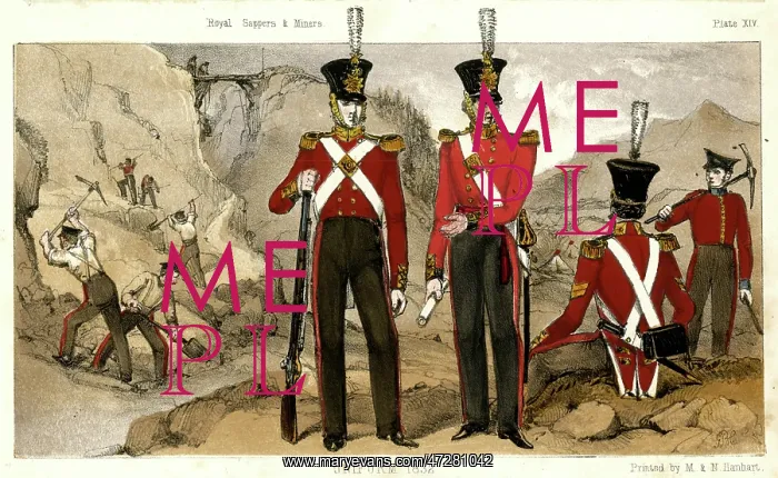  : BRITISH SAPPERS 1832