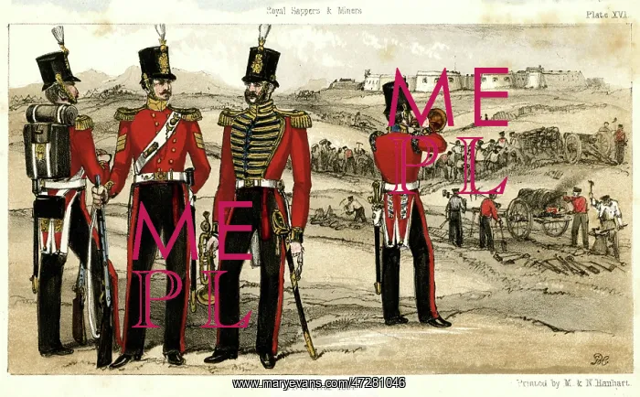  : BRITISH SAPPERS 1854