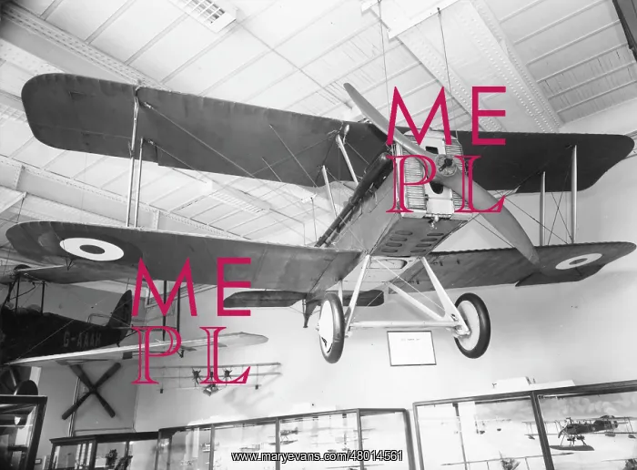 : British SE5A biplane used during WW1 : British SE5A biplane used during WW1