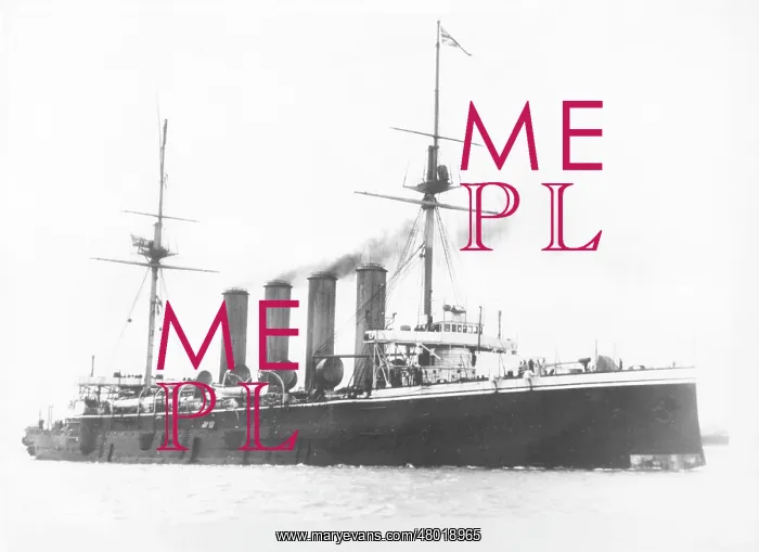 : British ship with four funnels, WW1 : British ship with four funnels, WW1