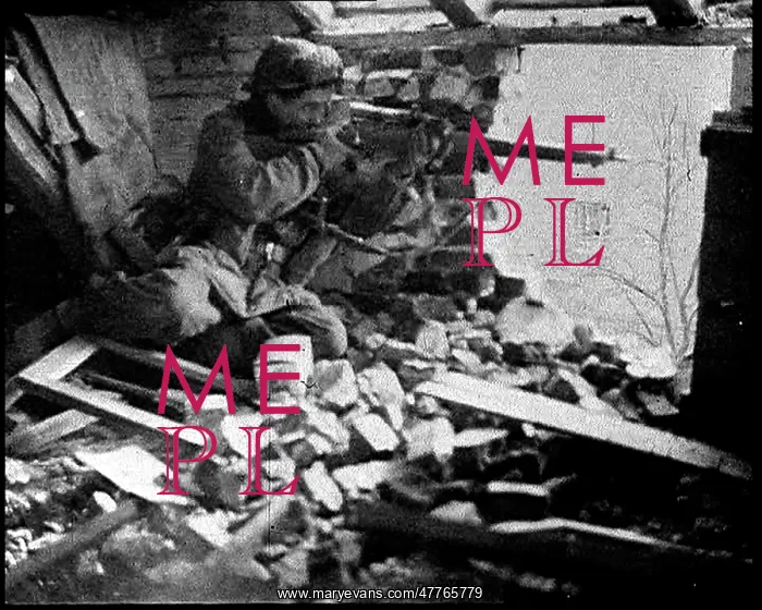 : British Soldiers Aiming Out Of Windows In Dilapidated : British Soldiers Aiming Out Of Windows In Dilapidated