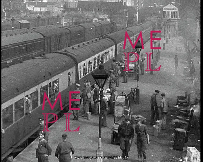 : British Soldiers Boarding Trains Taking Them : British Soldiers Boarding Trains Taking Them