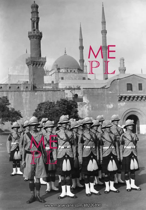 : British soldiers in Cairo, ca. 1930's : British soldiers in Cairo, ca. 1930's