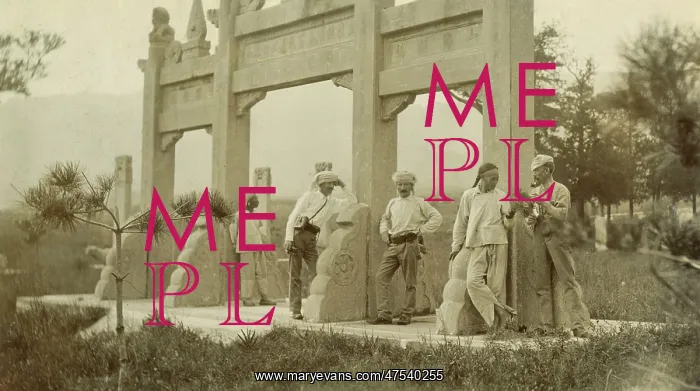 : British soldiers in China, c.1911 : British soldiers in China, c.1911