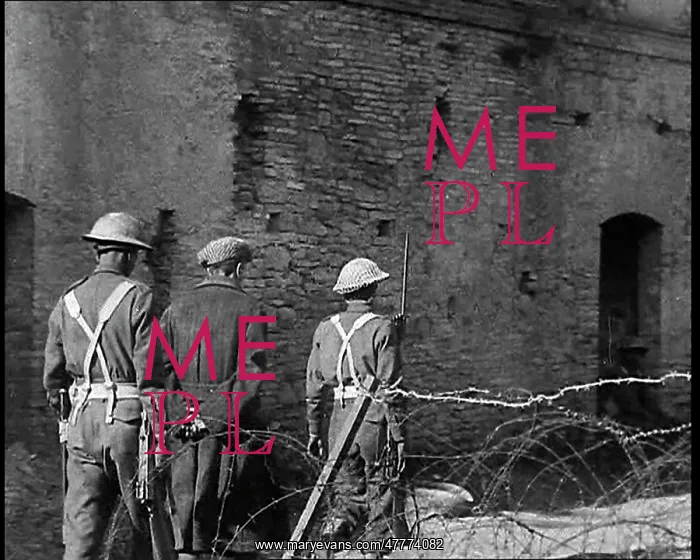: British Soldiers Escorting a Fascist Prisoner : British Soldiers Escorting a Fascist Prisoner