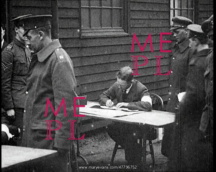  : British Soldiers Having Their Papers Checked