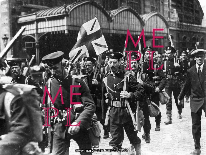 : British soldiers in Ostende, 1914 : British soldiers in Ostende, 1914