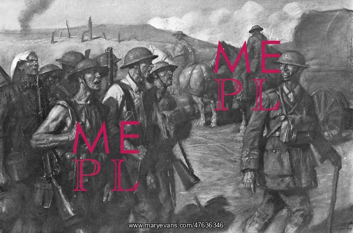 : British soldiers singing Tipperary, 1917 : British soldiers singing Tipperary, 1917