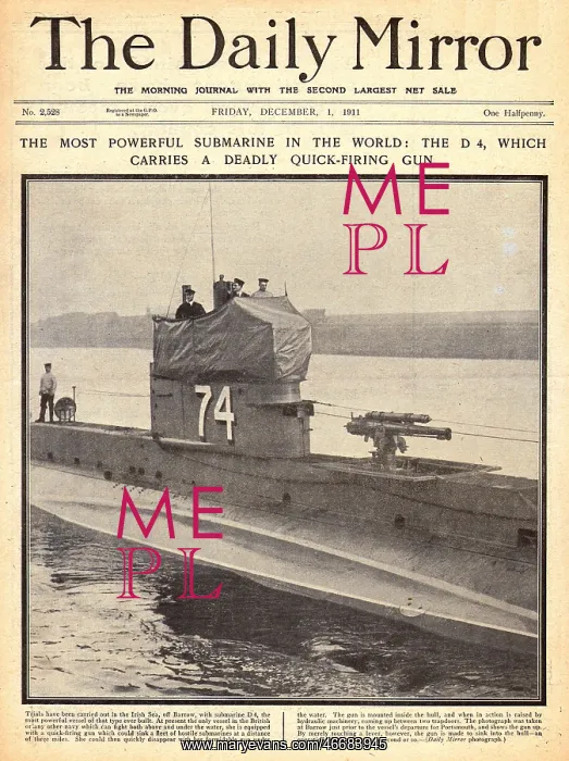  : British submarine D4
