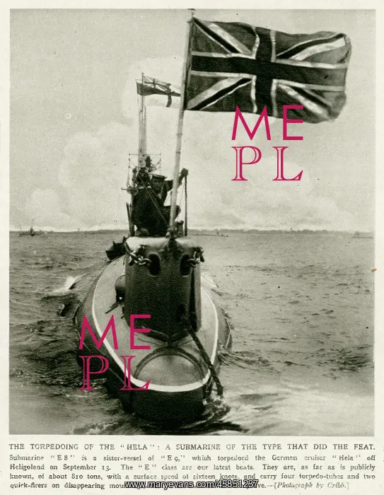 : British Submarine E8 : British Submarine E8