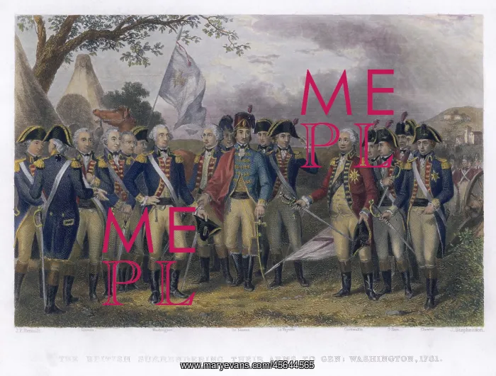 : BRITISH SURRENDER / 1781 : BRITISH SURRENDER / 1781