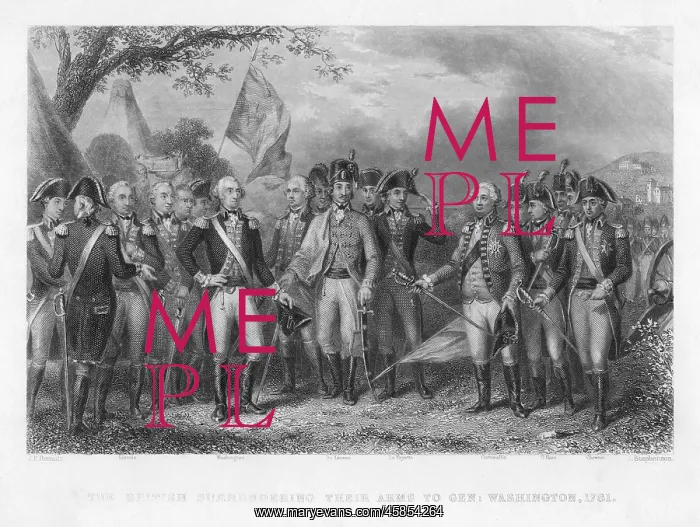 : BRITISH SURRENDER / 1781 : BRITISH SURRENDER / 1781
