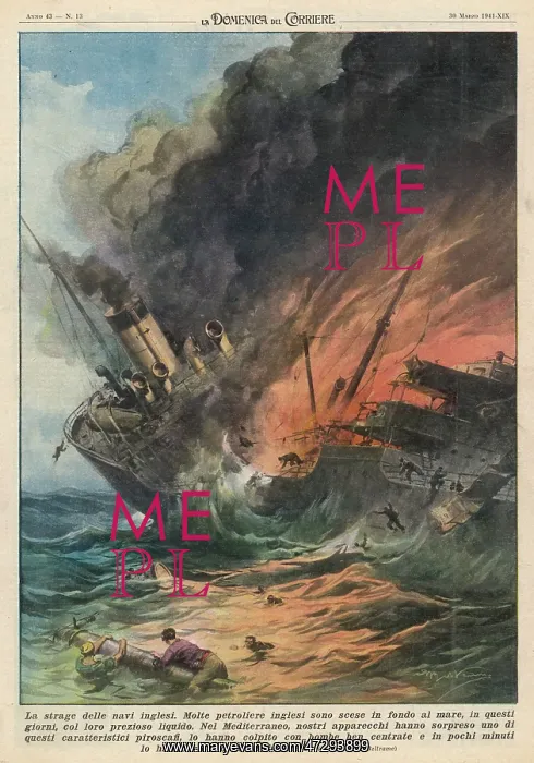 : BRITISH TANKERS SUNK : BRITISH TANKERS SUNK