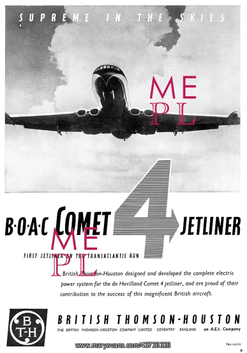 : British Thomson-Houston B.T.H. Aircraft : British Thomson-Houston B.T.H. Aircraft
