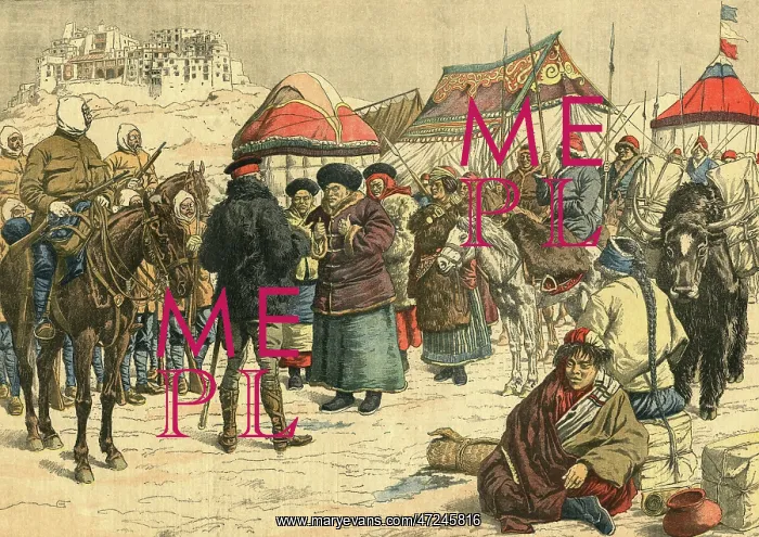 : BRITISH IN TIBET / 1904 : BRITISH IN TIBET / 1904
